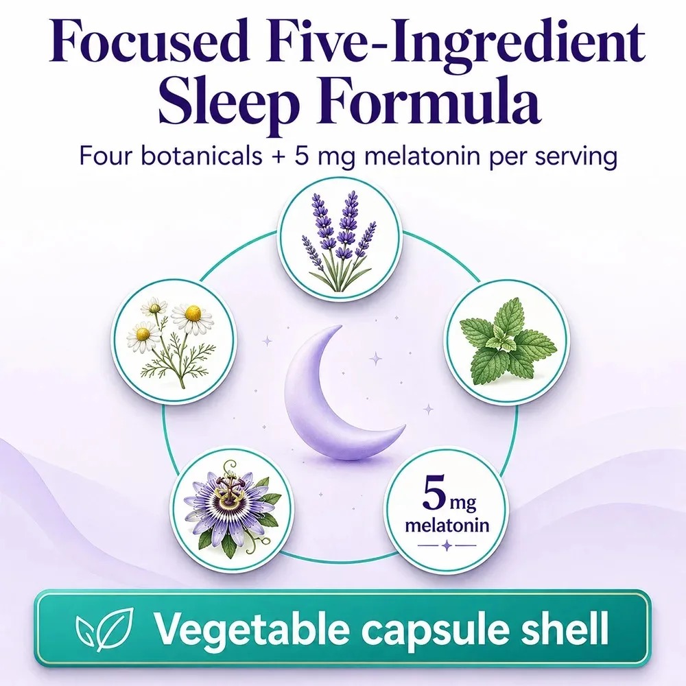 Melatonin 5g + Valerian Root f - Valerian Root Capsule recension och pris