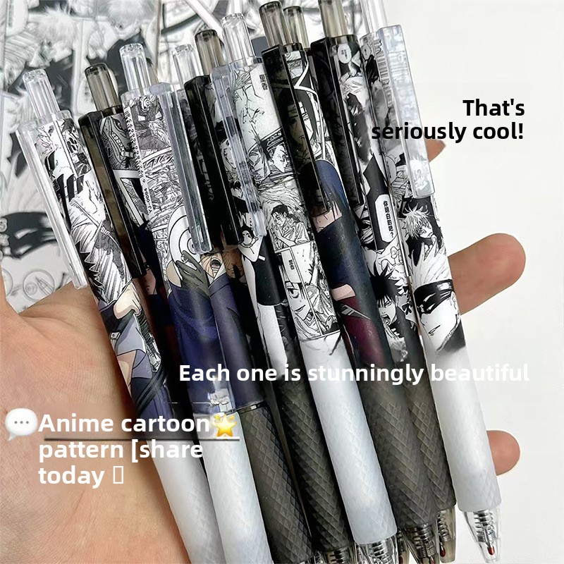 Anime Naruto Gel Pen Cute Cart - Wellness X recension och pris