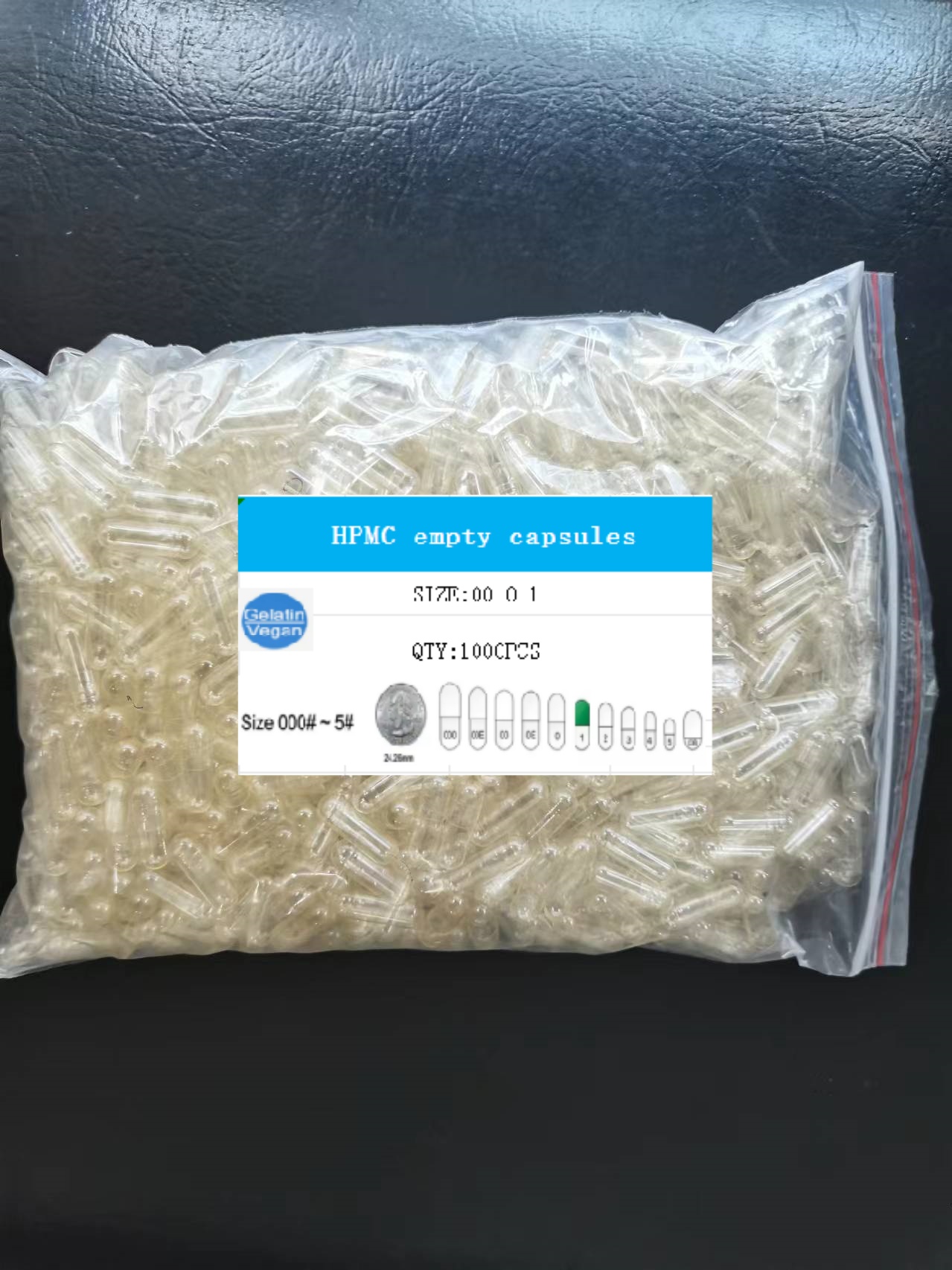 Hollow capsule shell 10000PCS  - Valerian Root Capsule recension och pris