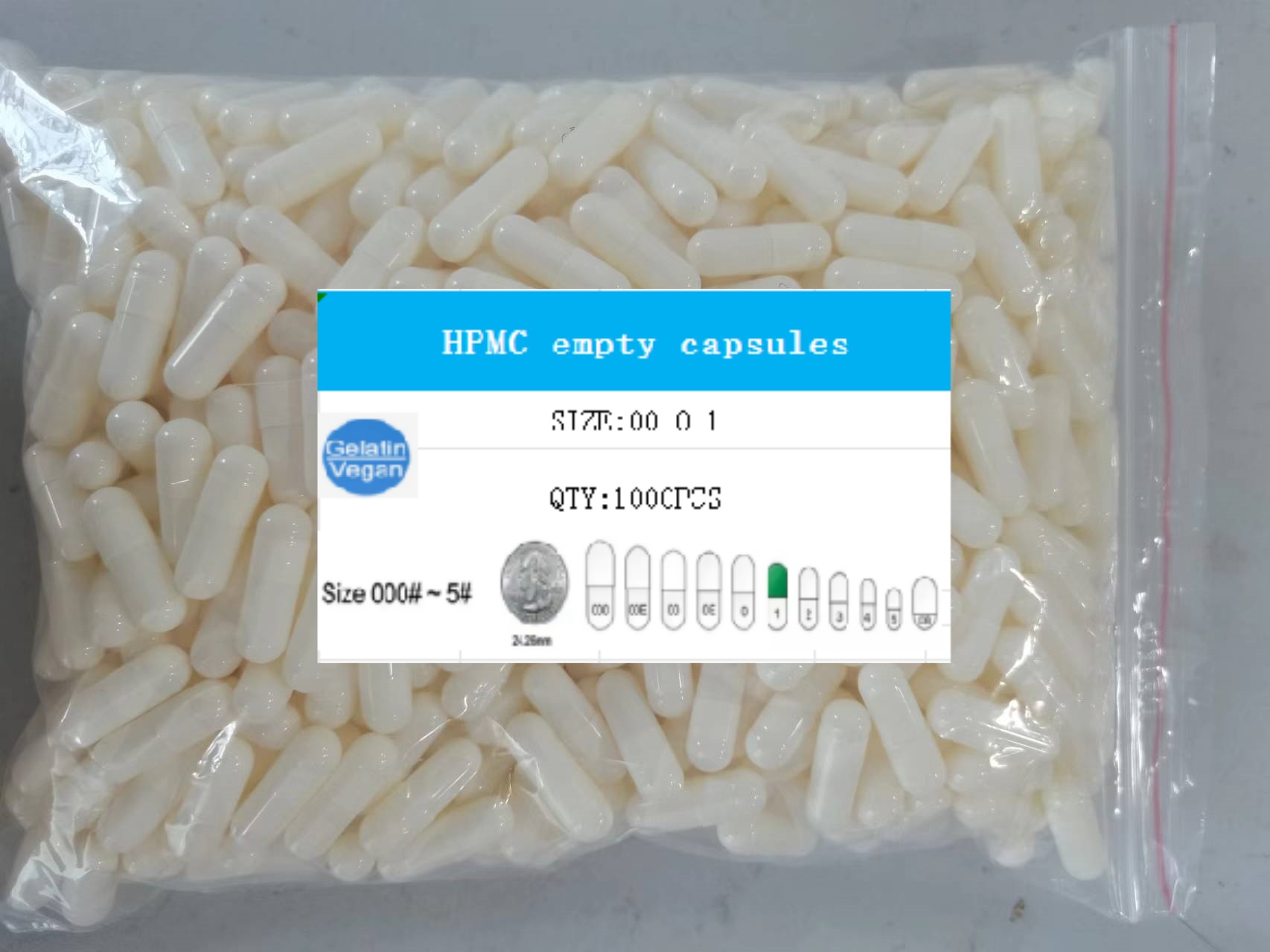 Hollow capsule shell 10000PCS  - Valerian Root Capsule recension och pris