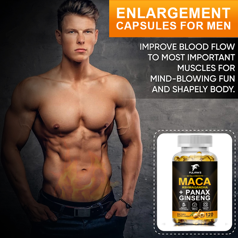 Premium Maca Root + Ginseng +  - Valerian Root Capsule recension och pris