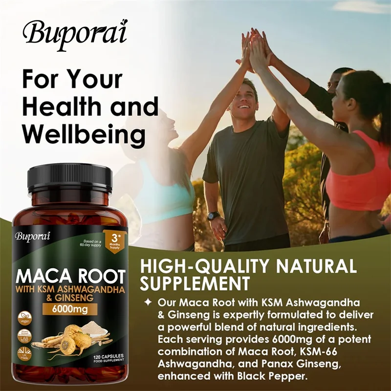 Maca Root Supplement - Improve - Valerian Root Capsule recension och pris