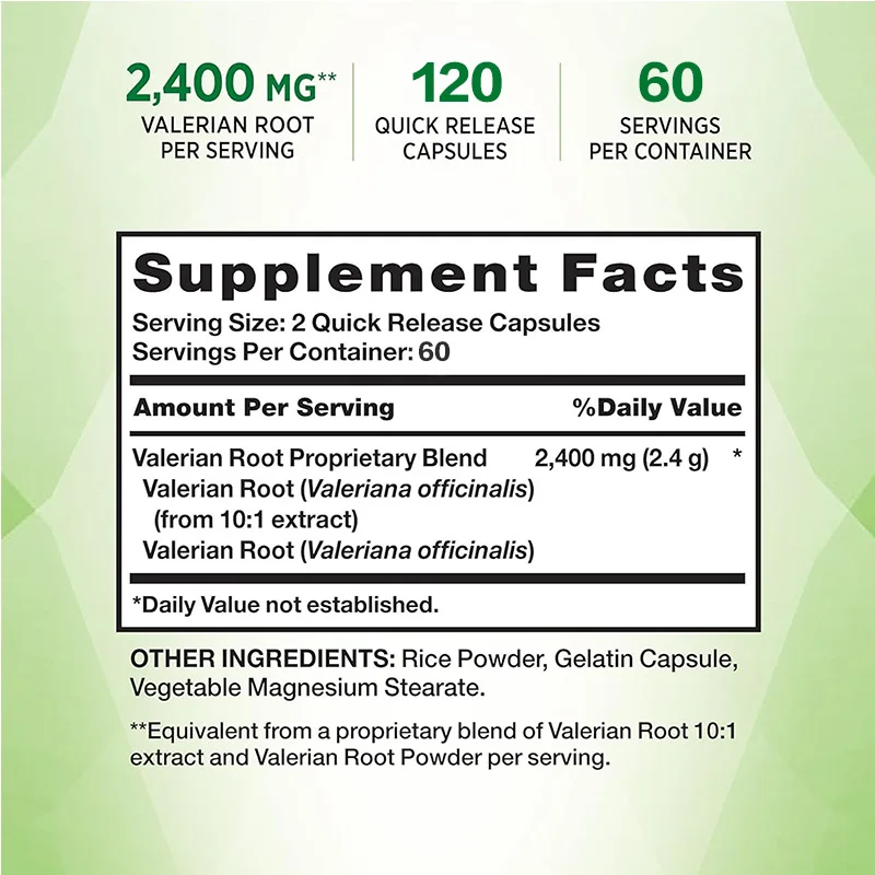 Valerian Root Capsules - It He - Valerian Root Capsule recension och pris