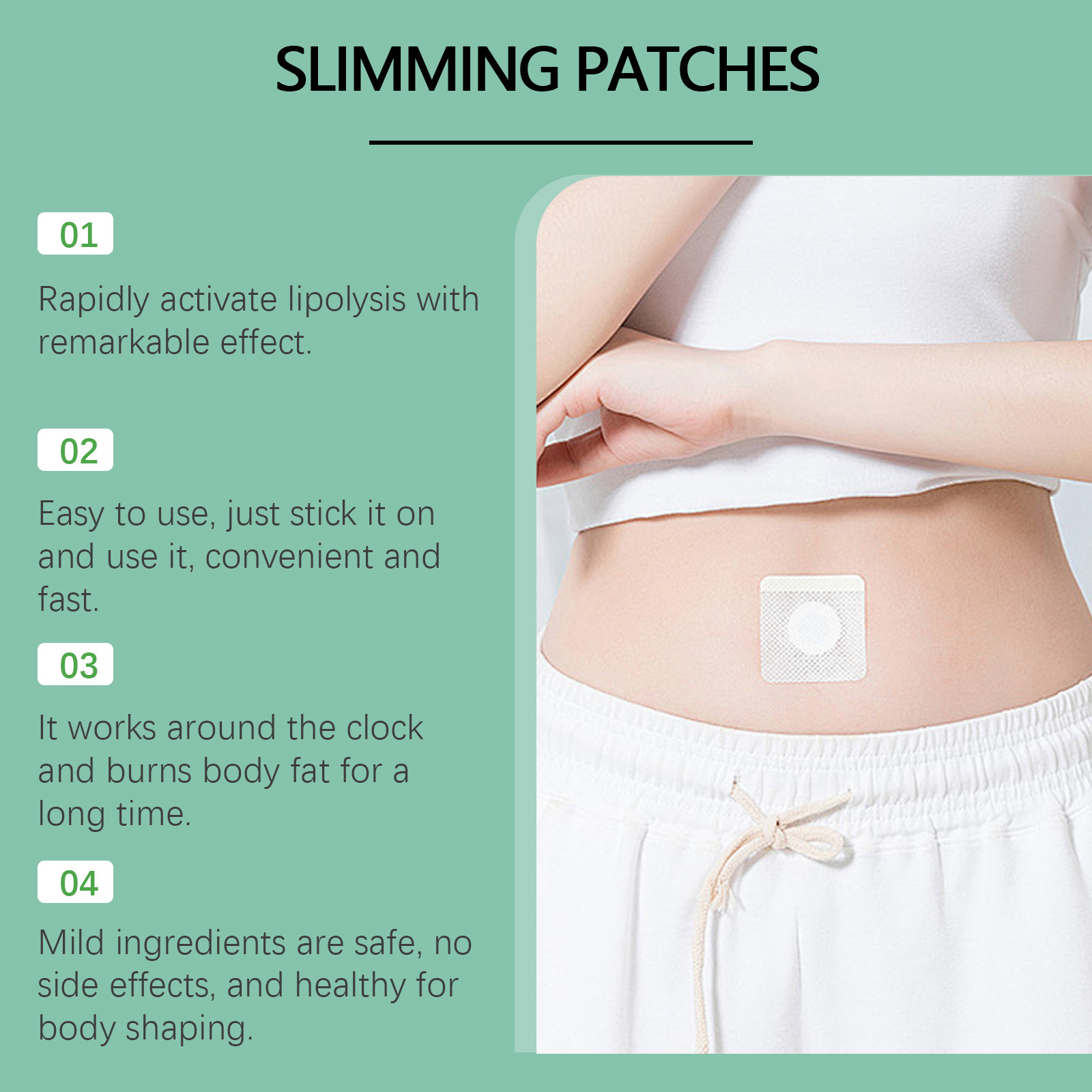 Ximonth Body Shaping Patches I - Herbal Wellness Patches recension och pris
